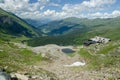 Summer Alpine landscape from Rauristal, Austria Royalty Free Stock Photo