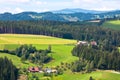 Summer Alps Landscape Royalty Free Stock Photo