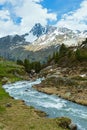 Summer Alps mountain landscape (Austria). Royalty Free Stock Photo