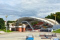 Summer amphitheater in Vitebsk, Belarus.