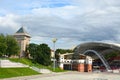 Summer amphitheater in Vitebsk, Belarus.