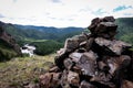 Heap of Stones near White Iyus River