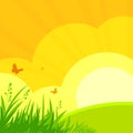 Summer background Royalty Free Stock Photo