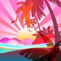 Summer background Royalty Free Stock Photo