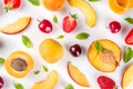 Summer fruits concept Royalty Free Stock Photo