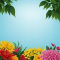 Summer Background Generated by AI, Composition of flyers and template, Wallpaper, Caribbean