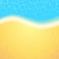 Summer beach background Royalty Free Stock Photo