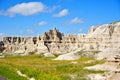Summer in the Badlands Royalty Free Stock Photo
