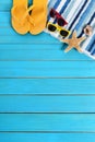 Summer beach background Royalty Free Stock Photo