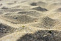 Summer beach background. Sand and sea