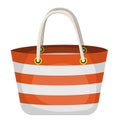 Summer beach bag Royalty Free Stock Photo