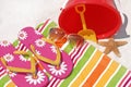 Summer beach fun Royalty Free Stock Photo