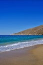 Summer on the beach in Greece