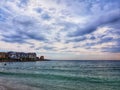 Summer beach, sky and sea Royalty Free Stock Photo