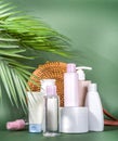 Summer beauty care mock up Royalty Free Stock Photo