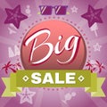 Summer Big Sale Promotion. Royalty Free Stock Photo