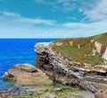 Summer blossoming Atlantic coast (Galicia