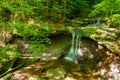 Summer Blue Hen Falls Royalty Free Stock Photo