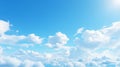 Summer blue sky cloud gradient light white background. Royalty Free Stock Photo