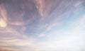 Summer Blue Sky and white clouds background. Beautiful clear cloudy in sunlight spring season. Panorama vivid cyan cloudscape in Royalty Free Stock Photo