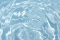 Summer blue water wave abstract or natural rippled swirl texture background Royalty Free Stock Photo