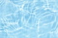 Summer blue wave abstract or natural rippled water texture background Royalty Free Stock Photo