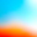 Summer blurred abstract background. Soft colored gradient background