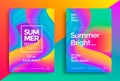 Summer bright party poster