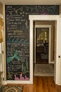 Summer Bucket List on chalkboard wall