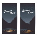 Summer camp banners