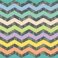 Summer Chevron on Fall Camo Background Pattern Royalty Free Stock Photo