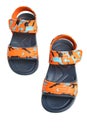 Summer children`s sandals