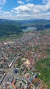 Summer cityscape in Romania