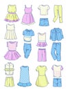 Summer clothes for girls