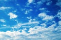 Summer clouds Royalty Free Stock Photo