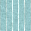 Aegean teal liner stripe patterned linen texture background. Summer coastal living style home decor fabric effect. Sea