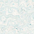 Aegean teal mottled swirl marble nautical texture background. Summer coastal living style home decor. Liquid fluid blue Royalty Free Stock Photo