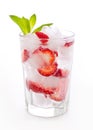 Summer cocktail - strawberry Mojito