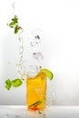 Summer cold Iced tea Royalty Free Stock Photo