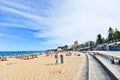 Summer at Coogee Beach , Sydney, Australia. Royalty Free Stock Photo