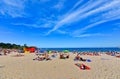 Summer at Coogee Beach, Sydney, Australia. Royalty Free Stock Photo