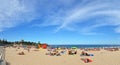 Summer at Coogee Beach, Sydney, Australia. Royalty Free Stock Photo