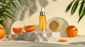 Summer cosmetic product. Revitalize Your Skin This Summer with Vitamin C