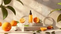 Summer cosmetic product. Revitalize Your Skin This Summer with Vitamin C