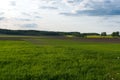 Summer countryside landscape Royalty Free Stock Photo