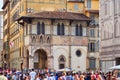 Summer Crowds at the Pazzi Chapel, Florence, ItalyFlorence, Tuscany, Italy