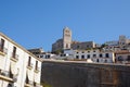 Eivissa Town Dalt Vila view in Ibiza Balearic Islands Soain