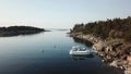 Summer day in archipelago by the gulf of Finland