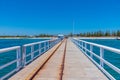 Summer day at Busselton jetty in Australia Royalty Free Stock Photo