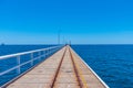 Summer day at Busselton jetty in Australia Royalty Free Stock Photo